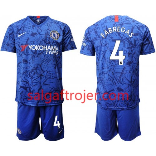 Chelsea Fodboldtrøjer Fabregas 4 Børn Hjemmebanesæt 2019/20 Kort ærmer Chelsea Fodboldtrøjer Fabregas 4 Børn Hjemmebanesæt 2019/20 Kort ærmer